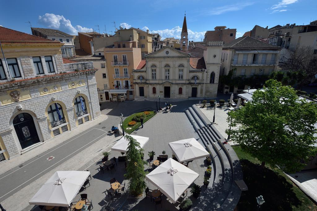 "San Giacomo Square Apt." In The Heart Of Old Town Corfu  Bagian luar foto